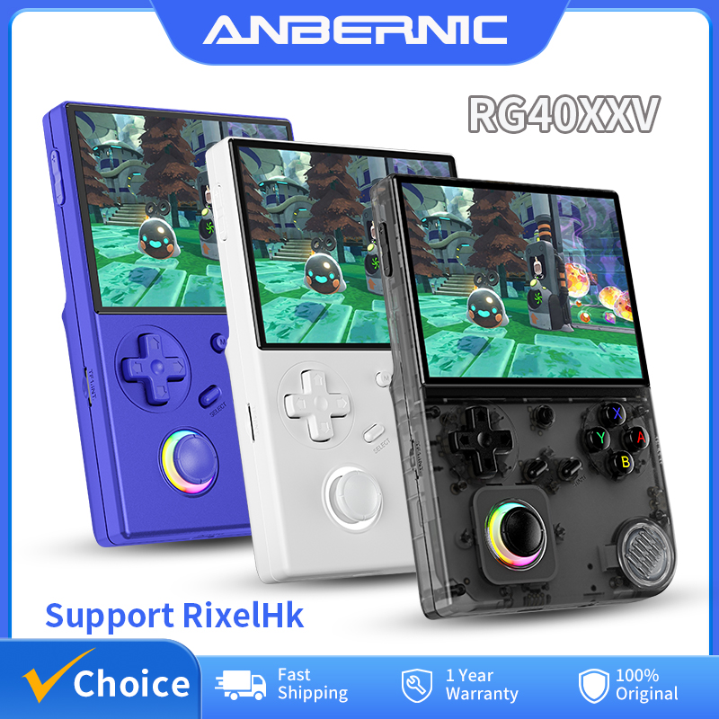 Retro Gaming N64 - Портативная игровая консоль ANBERNIC RG40XXV в