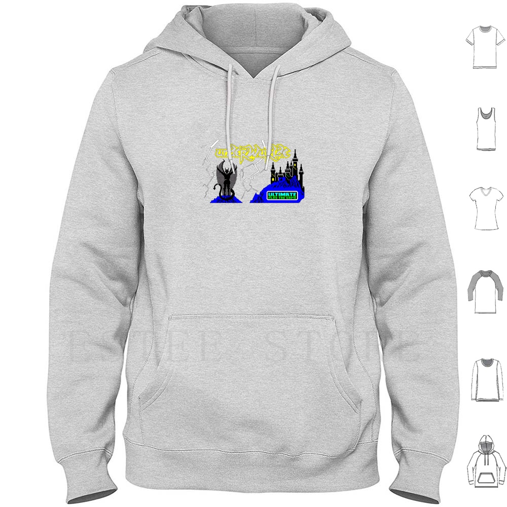 Retro Gaming Zx Spectrum - Загрузочная экранная панель: Underwurlde Hoodies Zx
