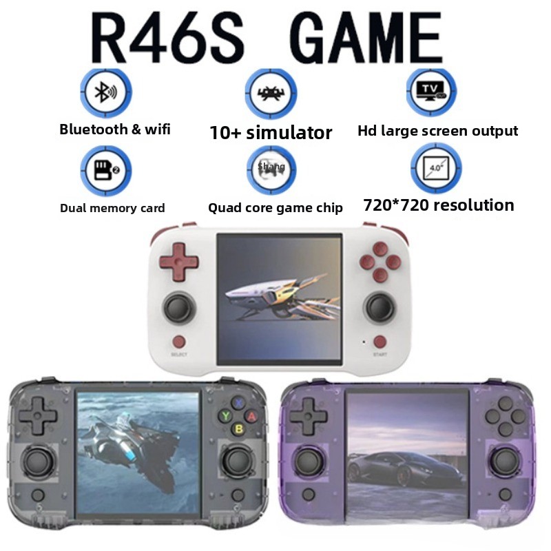 Retro Handheld Console - Оригинальная портативная игровая консоль R46S в