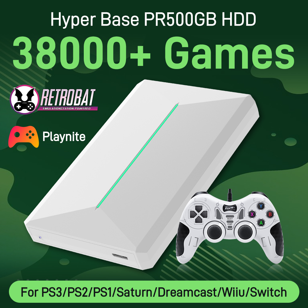 Retro Gaming Hard Drive - Жесткий диск 500 ГБ, игровой HDD