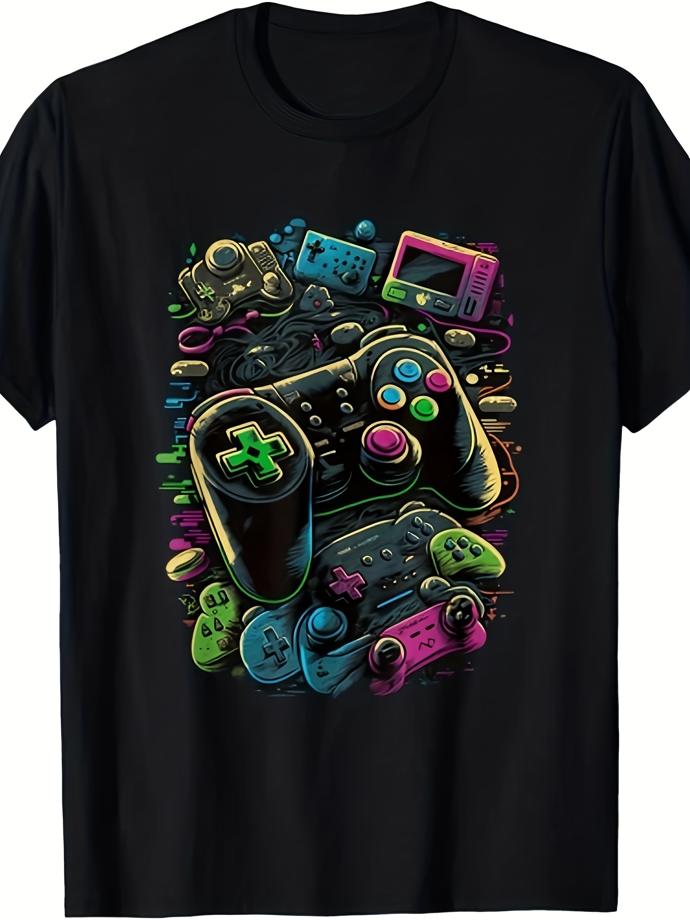Retro Gaming Gamestop - Мужская унисекс футболка с принтом игрового