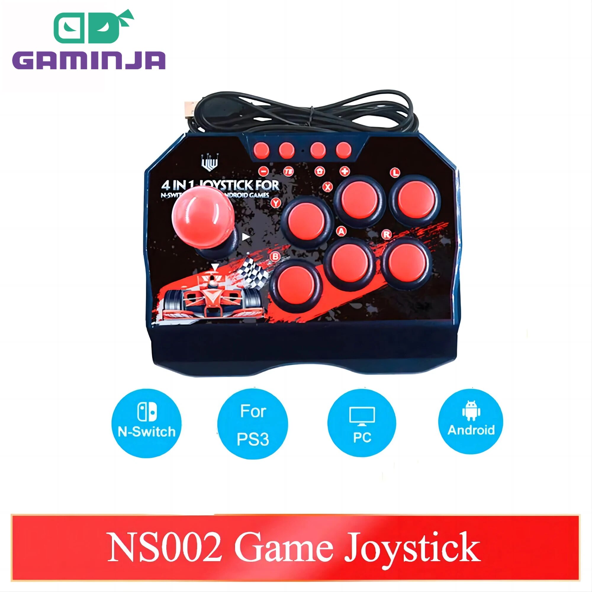 GAMINJA NS002 4 в 1 Ретро арка – обзор и цена Retro Gaming Raspberry Pi 4