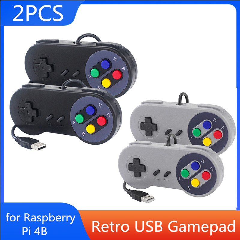 2 шт. USB-геймпад Ретро игрово – обзор и цена Retro Gaming Raspberry Pi 4
